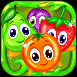 Funny Bubble Fruit - Match 3