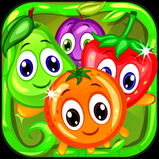 Funny Bubble Fruit - Match 3 icon