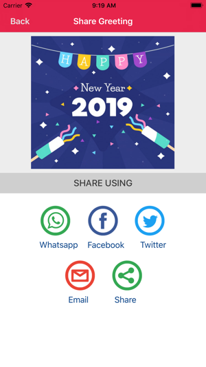 New Year 2019 Greetings & SMS(圖5)-速報App