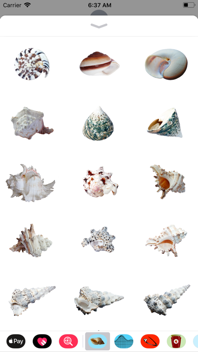 Seashell Stickers screenshot 4