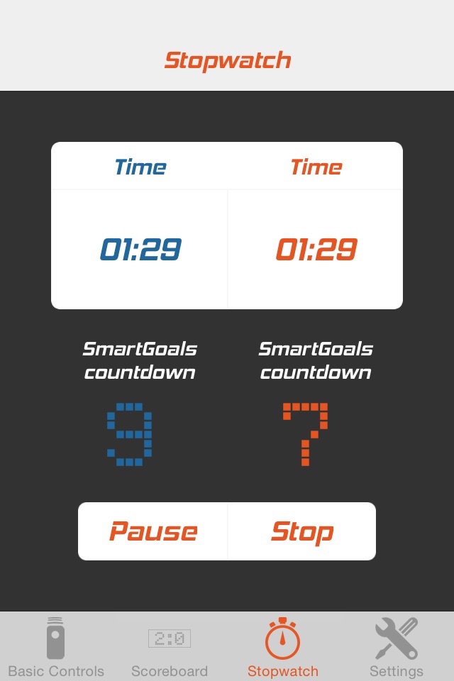 SmartGoals Sports screenshot 2