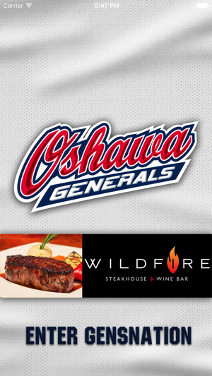 Oshawa Generals Official App