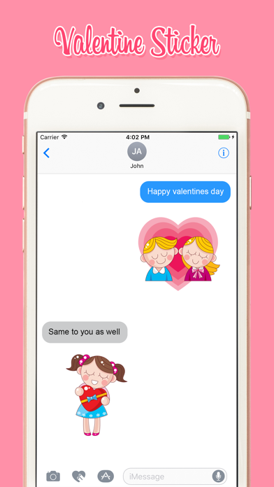 Valentine's Love  Emojis screenshot 4