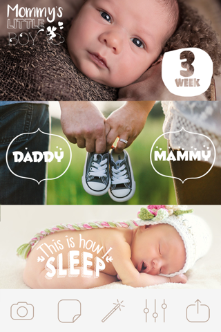 Baby Story Pregnancy Milestone - náhled