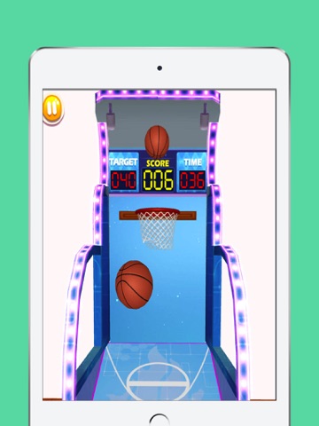Shoot the basketball screenshot 3
