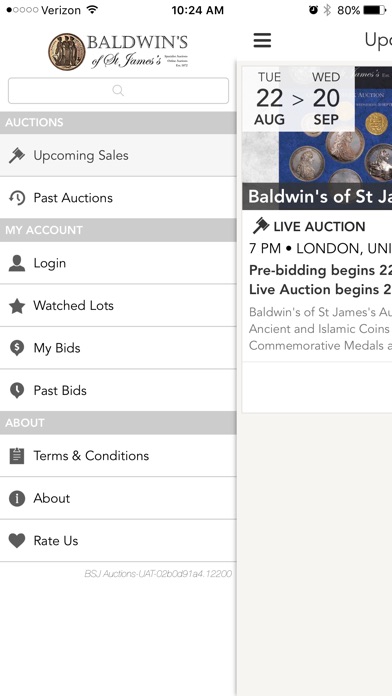 BSJ Auctions screenshot 4