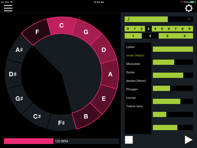 Fifth Degree: MIDI Sequencer