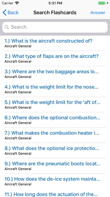 Piper Seneca II PA34 Study App screenshot-3