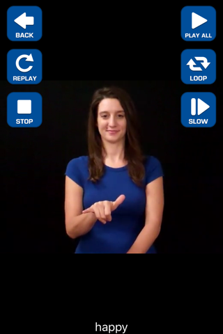 ASL Fingerspell Dictionary screenshot 4