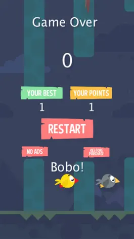 Game screenshot Flappy bobo - tapping mind game hack