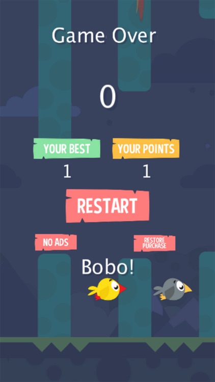 Flappy bobo - tapping mind game