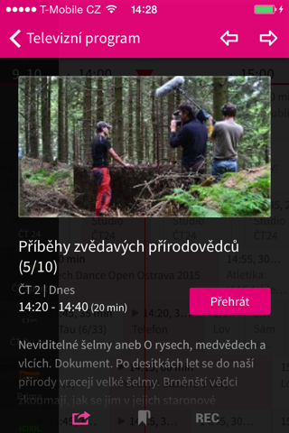 Mobilní TV screenshot 3