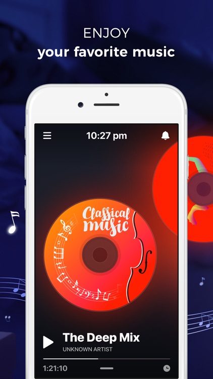 Sleep Timer with relaxing melodies & sleep sounds