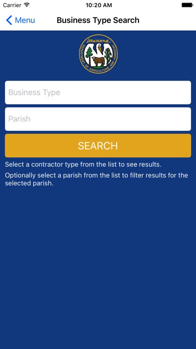 LDAF Business Search screenshot 2