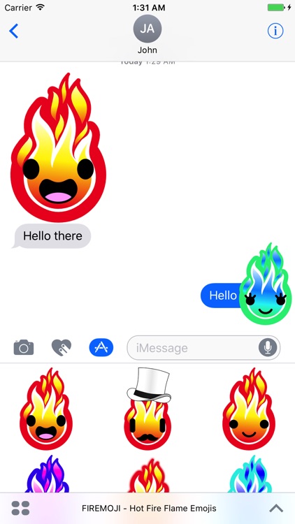 FIREMOJI - Hot Fire Flame Emojis