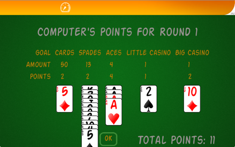 Casino Card Game Deluxe screenshot 2