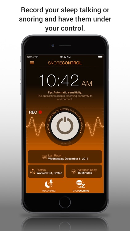 Snore Control