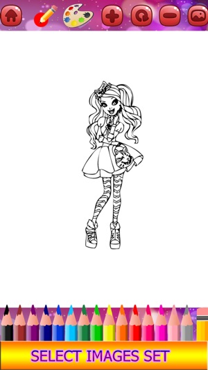 Dolls Girl Coloring book(圖4)-速報App