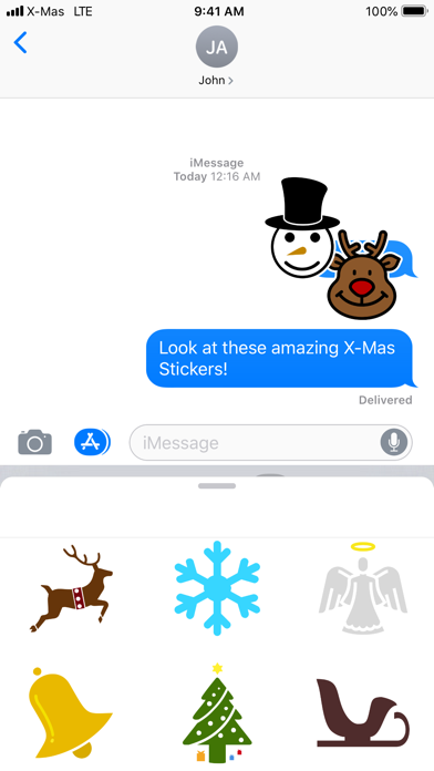 X-Mas Sticker for WhatsApp screenshot 2