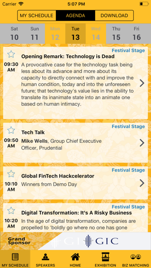 Singapore FinTech Festival '18