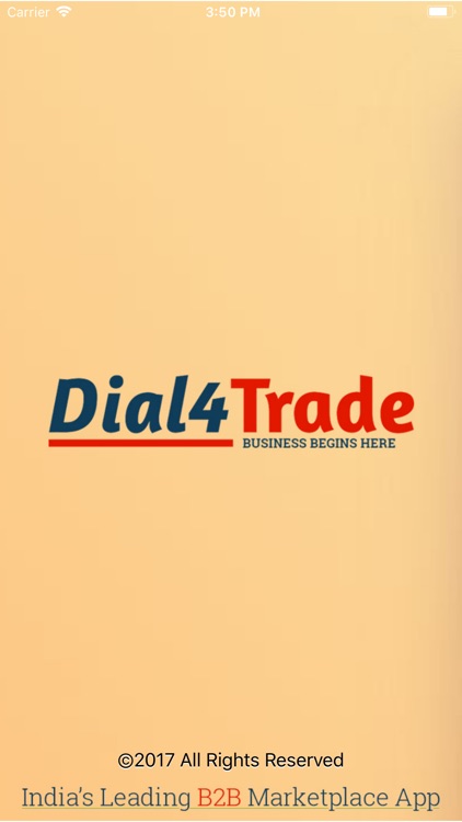 Dial4Trade: B2B Marketplace