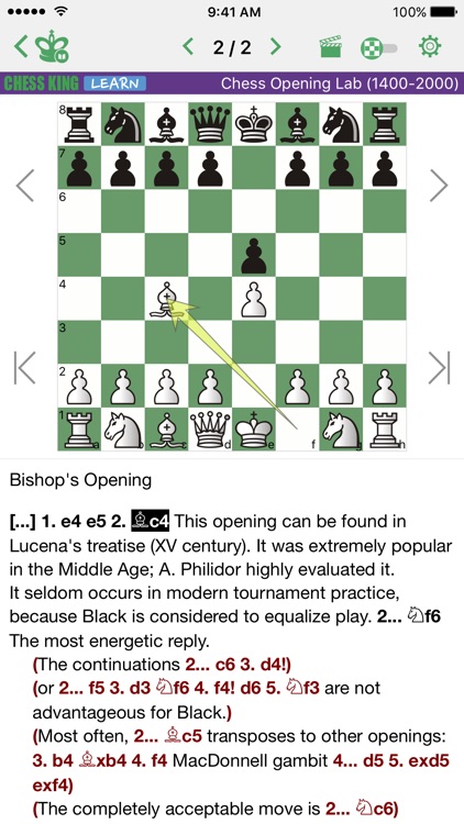 Chess Opening Lab (1400-2000)