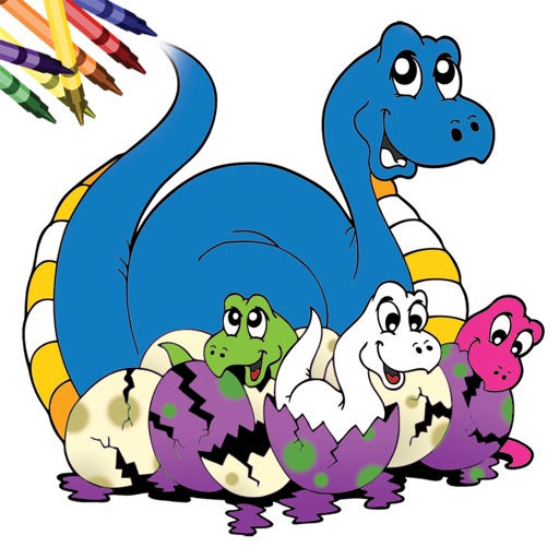 Dinosaur Coloring Book!