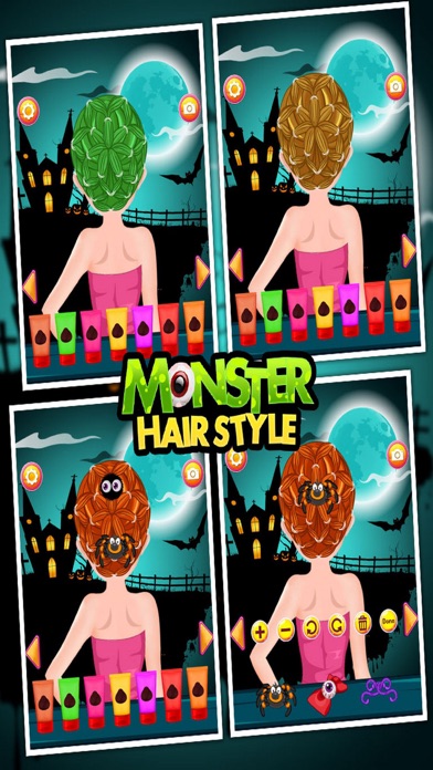 Monster Hair Style Salon screenshot 4