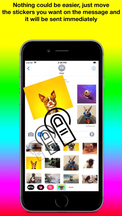 Animated Dog Stickers
