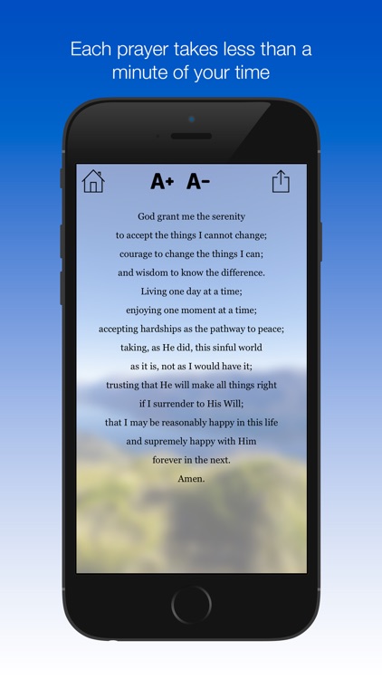A Minute of Prayer