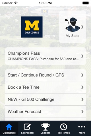 University of Michigan GC screenshot 2