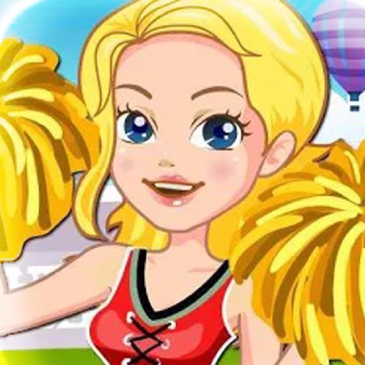 High School Cheerleader Contest Icon