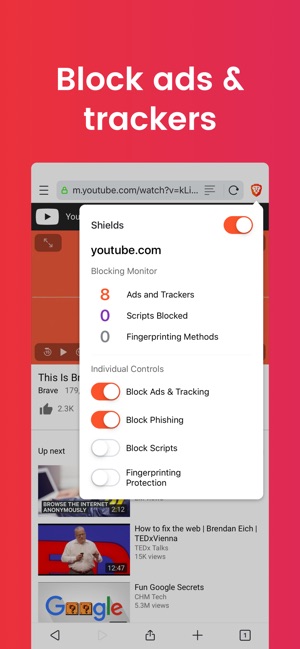 Brave Browser fast web privacy(圖2)-速報App