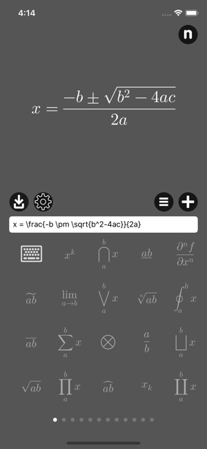 Latex Equation Editor(圖1)-速報App