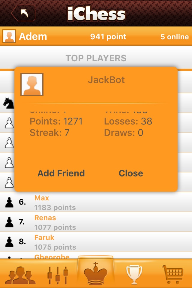 Chess for iPhone screenshot 2