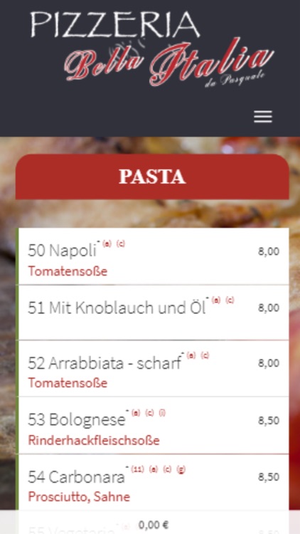 Pizza Bella Italia Waiblingen