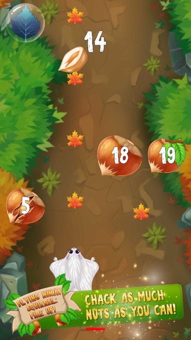 Flying Ninja Squirrel Fire Up! screenshot 3