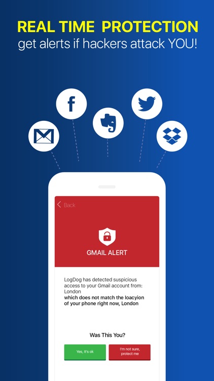 LogDog - 360 Security for Gmail, Facebook & more screenshot-4
