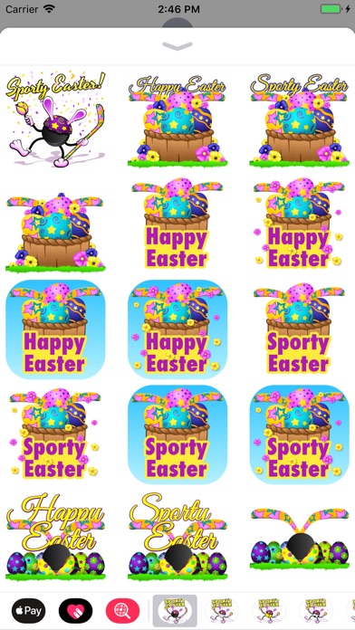 Easter Hockey Stickers screenshot 2