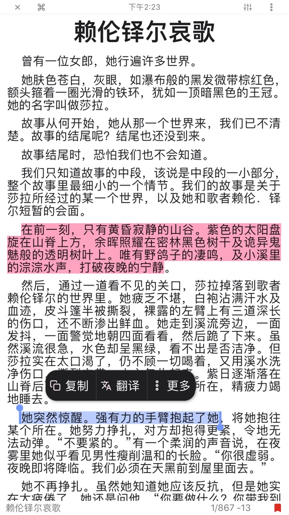 【图】KyBook 3 电子书阅读器(截图2)