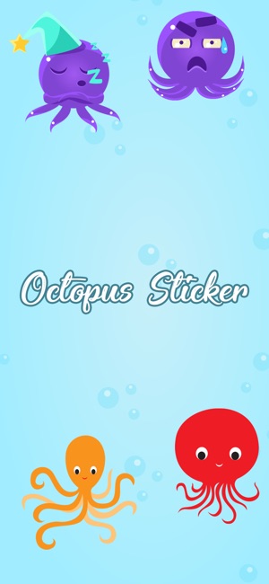 Adorable Octopus Stickers