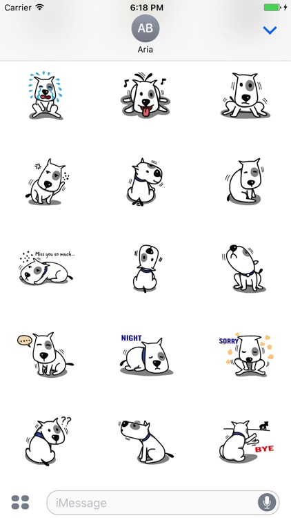 Animated So Cute Dog Sticker screenshot-4