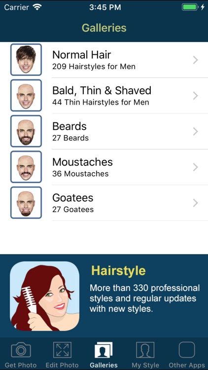 Hair and Beard Styles PRO screenshot-4