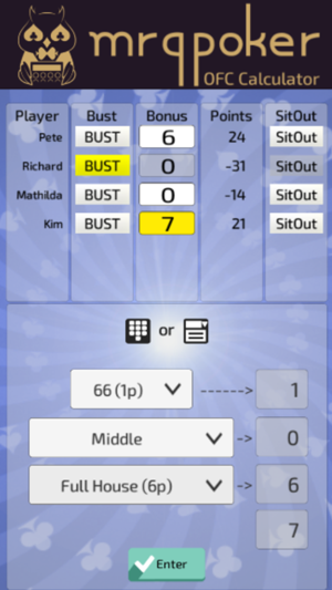 MrQpoker OFC Calculator(圖3)-速報App
