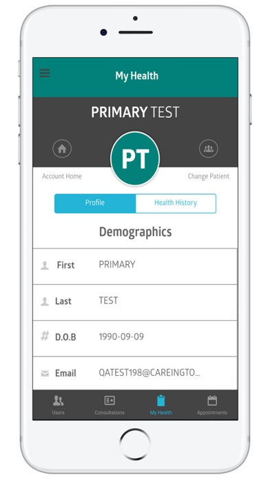 DialCare screenshot 2