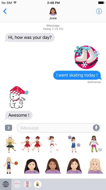 American Girl™ Emoji