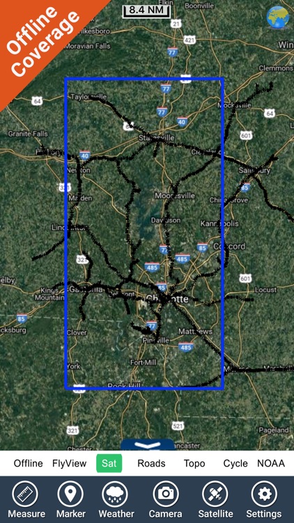 Lake Norman North Carolina GPS fishing charts screenshot-4
