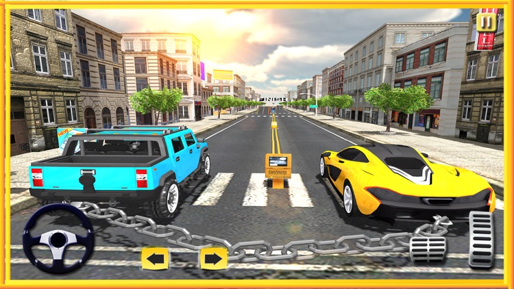 Chained Car Racing 3D