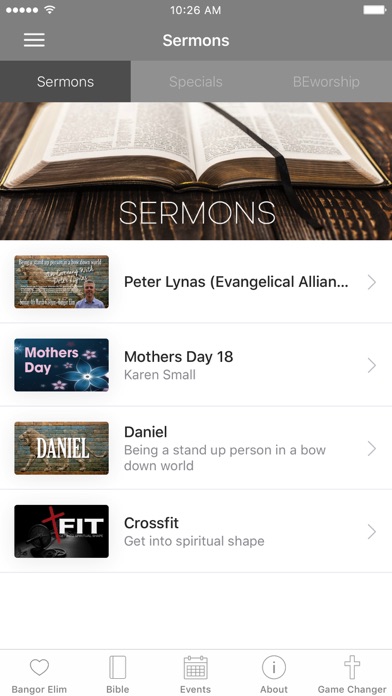 How to cancel & delete Bangor Elim Church from iphone & ipad 1