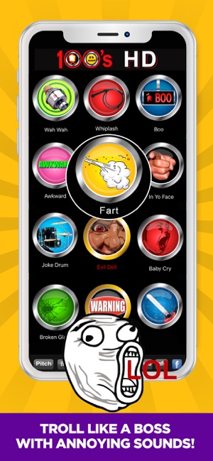 100 Buttons And Sound Effects On The App Store